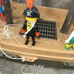 Vintage 70s Playmobil 3550 Pirate Ship Parts & Pieces Being Sold As Is