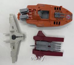 Vintage 80s GI Joe Vehicle Lot Devilfish WOLF Triple T CLAW Jet Pack Parts ARAH