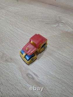 Vintage 80s W Germany Bruder Mini Plastic Vehicle 10Pcs