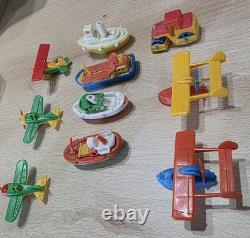 Vintage 80s W Germany Bruder Mini Plastic Vehicle 10Pcs
