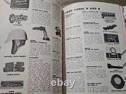 Vintage ANSEN Auto Parts Catalog 1952 Speed Shop Custom Hot Rod Drag Racing car