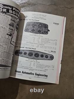 Vintage ANSEN Auto Parts Catalog 1952 Speed Shop Custom Hot Rod Drag Racing car