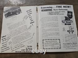 Vintage ANSEN Auto Parts Catalog 1952 Speed Shop Custom Hot Rod Drag Racing car