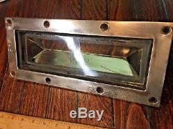 Vintage Abi Hvy Cast Bronze Glass Deck Prism Rectangular 5 X 12 (6 Available)1