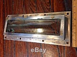 Vintage Abi Hvy Cast Bronze Glass Deck Prism Rectangular 5 X 12 (6 Available)1