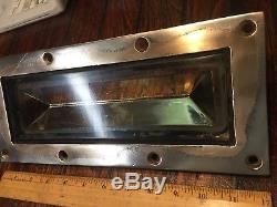 Vintage Abi Hvy Cast Bronze Glass Deck Prism Rectangular 5 X 12 (6 Available)4