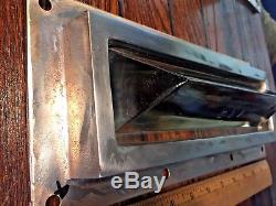 Vintage Abi Hvy Cast Bronze Glass Deck Prism Rectangular 5 X 12 (6 Available)4