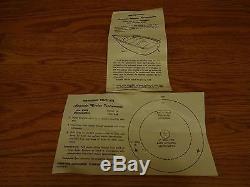 Vintage Airguide Marine Speedometer 5-45 MPH Model 854 For Classic Boats