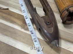 Vintage? Antique Loom Wooden Shuttle Boats Weaving 17? Bobbin? Parts? See Pics