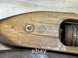 Vintage? Antique Loom Wooden Shuttle Boats Weaving 17? Bobbin? Parts? See Pics