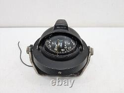 Vintage Aqua Meter Compass Car Dash Boat Deck Marine Hot Rod Light Up WORKING