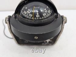 Vintage Aqua Meter Compass Car Dash Boat Deck Marine Hot Rod Light Up WORKING