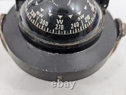 Vintage Aqua Meter Compass Car Dash Boat Deck Marine Hot Rod Light Up WORKING