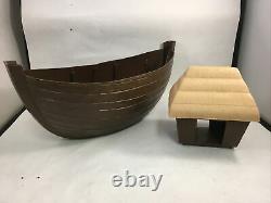 Vintage Arco Noah's Ark Toy Boat Playset 1970s Ark Parts