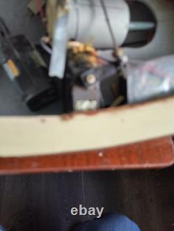 Vintage Aristo Craft Operating Scale Model Sail Boat Hp 2rnb Hitec Wooden Parts