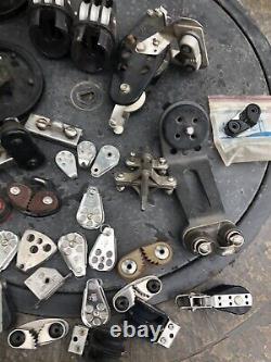 Vintage Assorted Hardware Parts Lot Sailing/boating /nautical/Harken Holt-Allen
