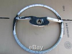 Vintage Attwood Boat Steering Wheel Used Worn, Rare, Parts Or Repair