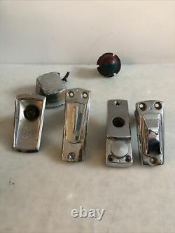 Vintage Atwood Front Bow Navigation Light Stern Parts Chrome Boat