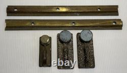 Vintage BRASS Sailboat T-Track Slider Cars Lot Marine Hardware VTG Boat Parts
