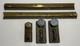 Vintage Brass Sailboat T-track Slider Cars Lot Marine Hardware Vtg Boat Parts