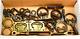 Vintage Bronze Brass Assorted Hardware Parts Lot Sailing/boating/ Marine Look