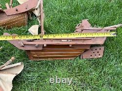 Vintage Barn find Model Galleon Ship Boat Wooden Needs Some Repair Parts