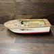 Vintage Battery Operated Toy Boat Japan O-51 (sold For Parts Only) Not Working