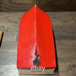 Vintage Battery Operated Toy Boat Japan O-51 (Sold for Parts Only) Not Working