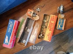 Vintage Battery Operated Toy Boat Parts K&O Fleetline With Display Box