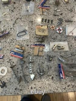 Vintage Battery Operated Toy Outboard And Boats Parts K&O Fleetline Marine