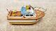 Vintage Battery Powered Ideal Motorific Boat Barracuda Works For Parts