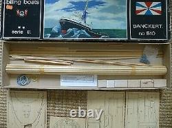 Vintage Billing Boats Banckert No 510 Incomplete Model Kit For Parts