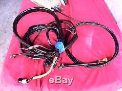 Vintage Boat 1972-Evinrude-Selectric-Outboard-Controls-& Cables