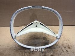 Vintage Boat Aluminum Quick Silver Metal Steering Wheel + Parts 1950s 1960s Old