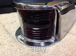 Vintage Boat Bow Light C501 Rechromed May 17
