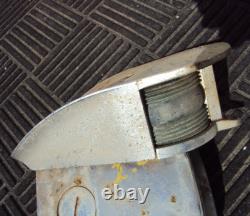 Vintage Boat Bow Light Chrome 2 Lot & Step Pad for Restoration Parts or Repair