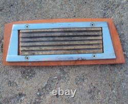 Vintage Boat Bow Light Chrome 2 Lot & Step Pad for Restoration Parts or Repair