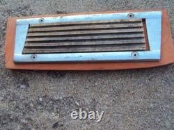 Vintage Boat Bow Light Chrome 2 Lot & Step Pad for Restoration Parts or Repair