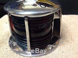 Vintage Boat Bow Light W220-45 Rechromed May 17