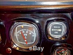 Vintage Boat Cluster Mercruiser Gauges, Teleflex Rack N Pinion Steering, Wheel