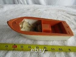 Vintage Boat Fleetline Battery Operated Plastic Ship Restore Parts Cabin Crusier