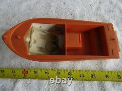 Vintage Boat Fleetline Battery Operated Plastic Ship Restore Parts Cabin Crusier