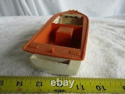 Vintage Boat Fleetline Battery Operated Plastic Ship Restore Parts Cabin Crusier