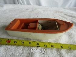 Vintage Boat Fleetline Battery Operated Plastic Ship Restore Parts Cabin Crusier