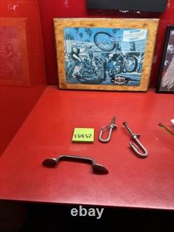 Vintage Boat Hardware Cleet Parts Lot Handle Tie Off U Bolt Clip Stainless Deck
