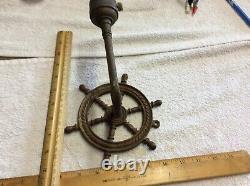 Vintage Boat Helm Light Fixture Parts Misc Drawer Needs Rewired