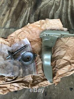 Vintage Boat Part 1974 Johnson Outboard Four 4 HP Engine Lower Unit Skeg Parts