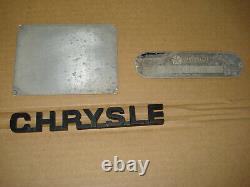 Vintage Boat Parts Chrysler 14ft