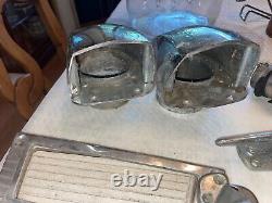 Vintage Boat Parts cleats lights emblems