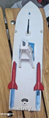 Vintage Boat Rocket Launcher Ship Toy Leningrad Batt. Operated Soviet Cccp Parts